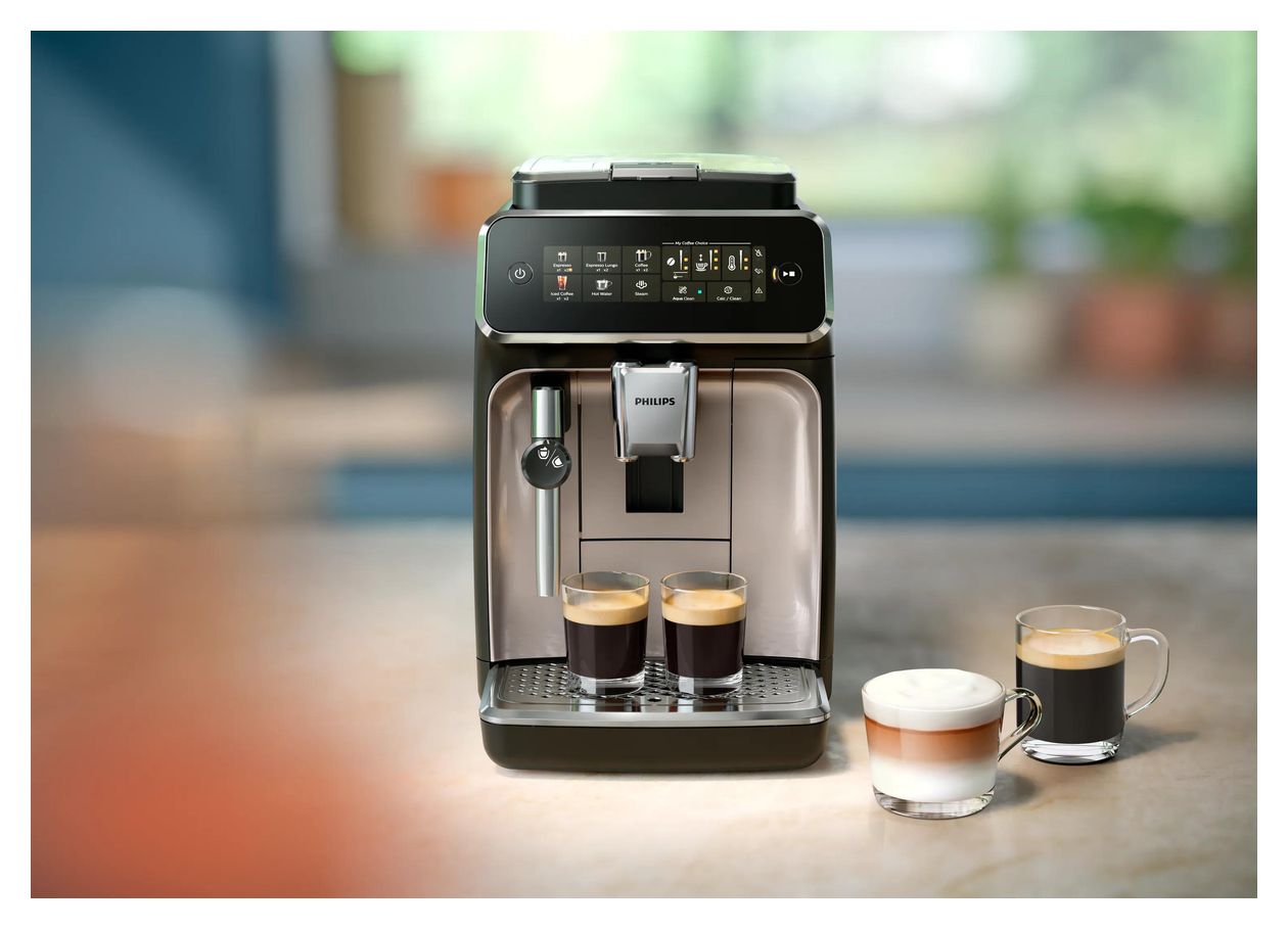 Series 3300 EP3321/40 LatteGo Kaffeevollautomat 15 bar 1,8 l 275 g AutoClean  (Schwarz) 