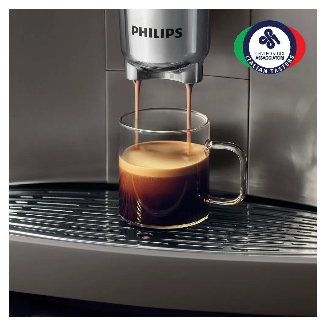 Series 6000 EP6551/91 LatteGo Pro Aromis Kaffeevollautomat 15 bar 1,9 l 275 g (Cashmere Grey) 