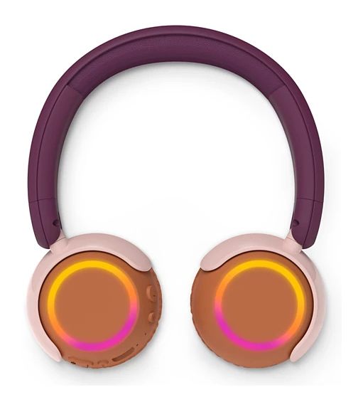 TAK4200MP/00 Ohraufliegender Bluetooth Kopfhörer kabellos 45 h Laufzeit (Orange, Violett, Rose) 