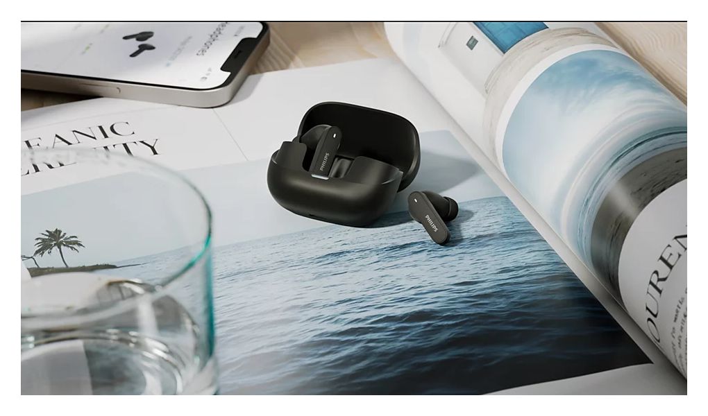 TAT3000BK/00 In-Ear Bluetooth Kopfhörer Kabellos TWS IPX4 USB Typ-C  (Schwarz) 