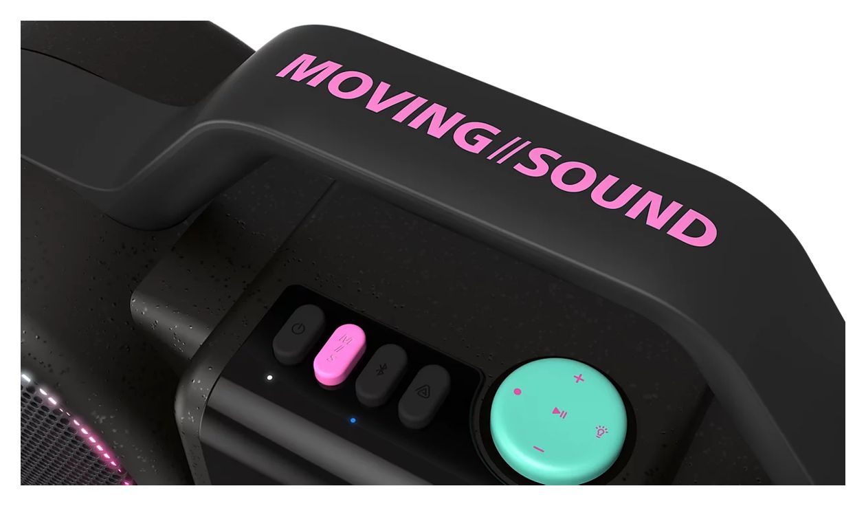 TAMS60 The Roller 60 W Bluetooth Lautsprecher IP67 Laufzeit bis 24 h  (Schwarz) 