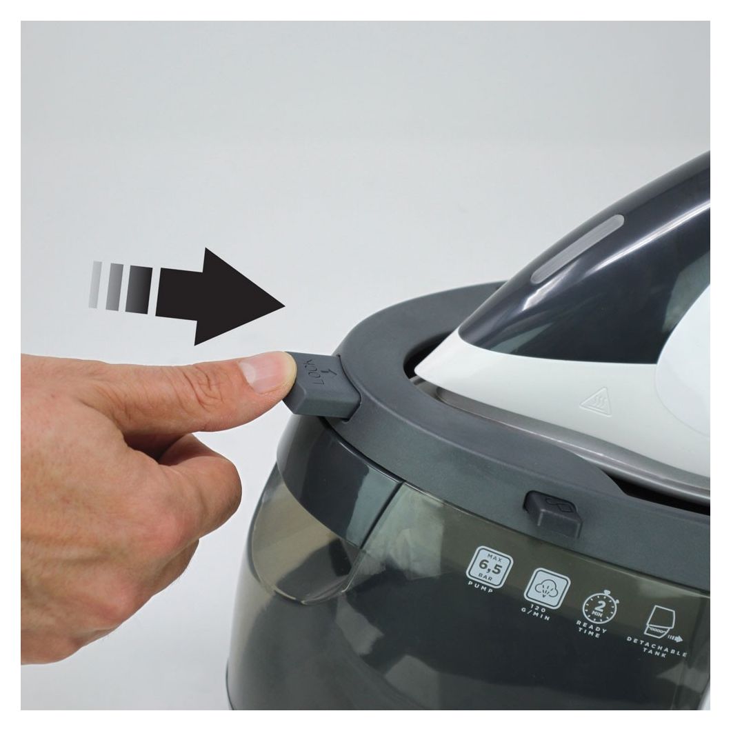 Vaporella Simply VS10.10 2200 W Dampfbügelstation 120 g/min  (Grau, Weiß) 