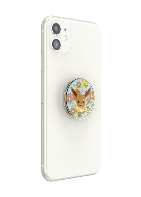 PopGrip Enamel Floral Eevee Fingerring für Jede Marke  (Mehrfarbig) 