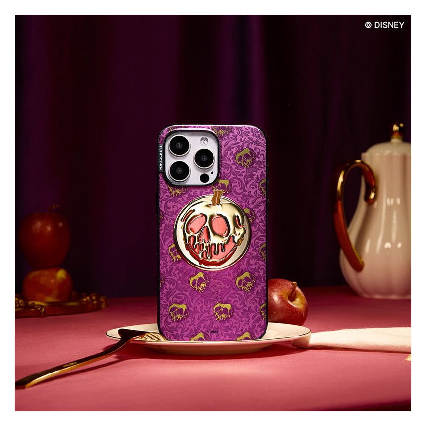 PopGrip für MagSafe Enamel Poison Apple Fingerring für Apple iPhone 12  (Gold, Rot) 