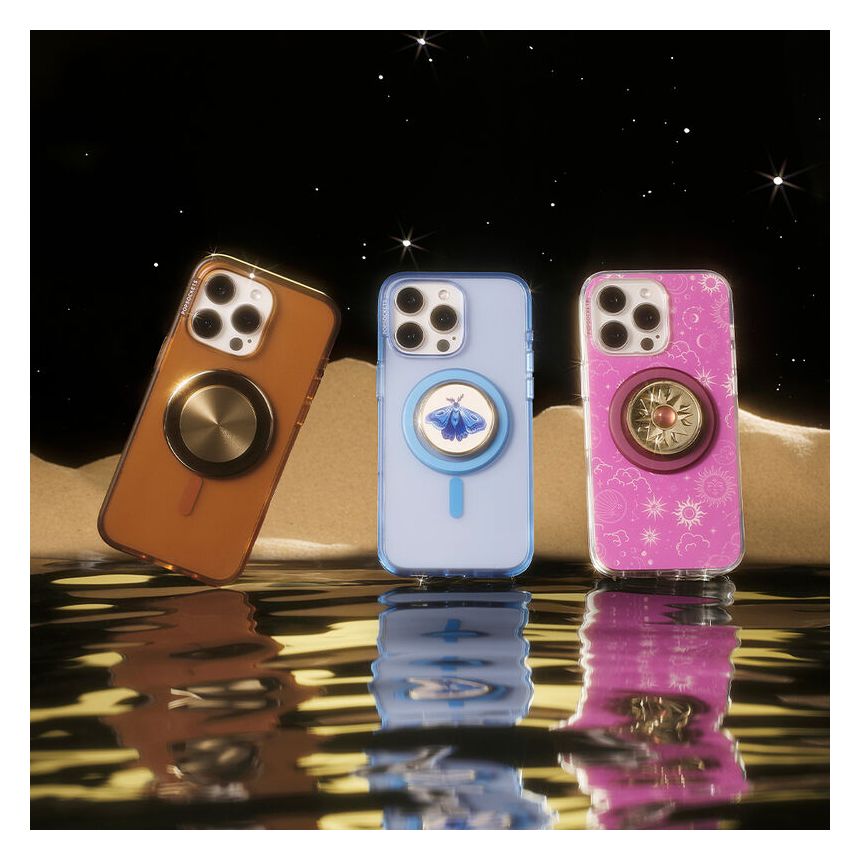 PopGrip MagSafe Radial Gold Aluminum Fingerring für Apple iPhone 12+  (Gold) 