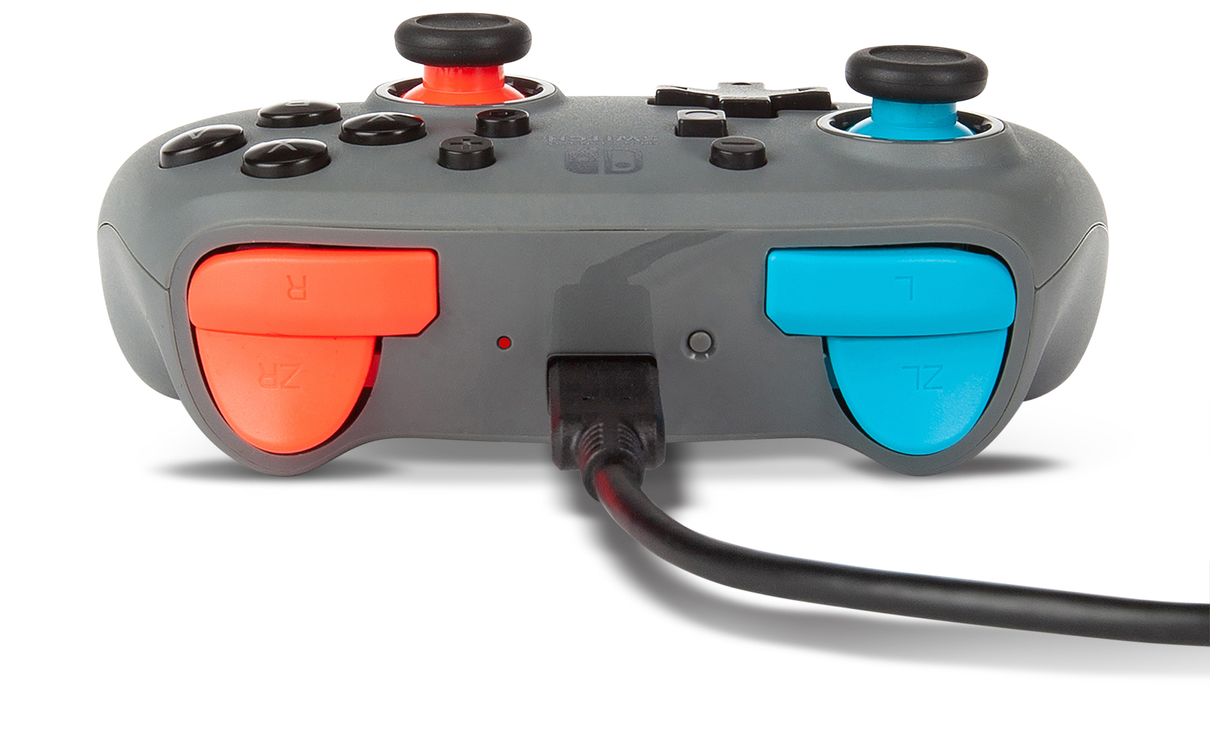 Nano Enhanced Wireless Controller Gamepad Nintendo Switch, Nintendo Switch Lite kabelgebunden&kabellos (Schwarz, Blau, Grau, Orange) 