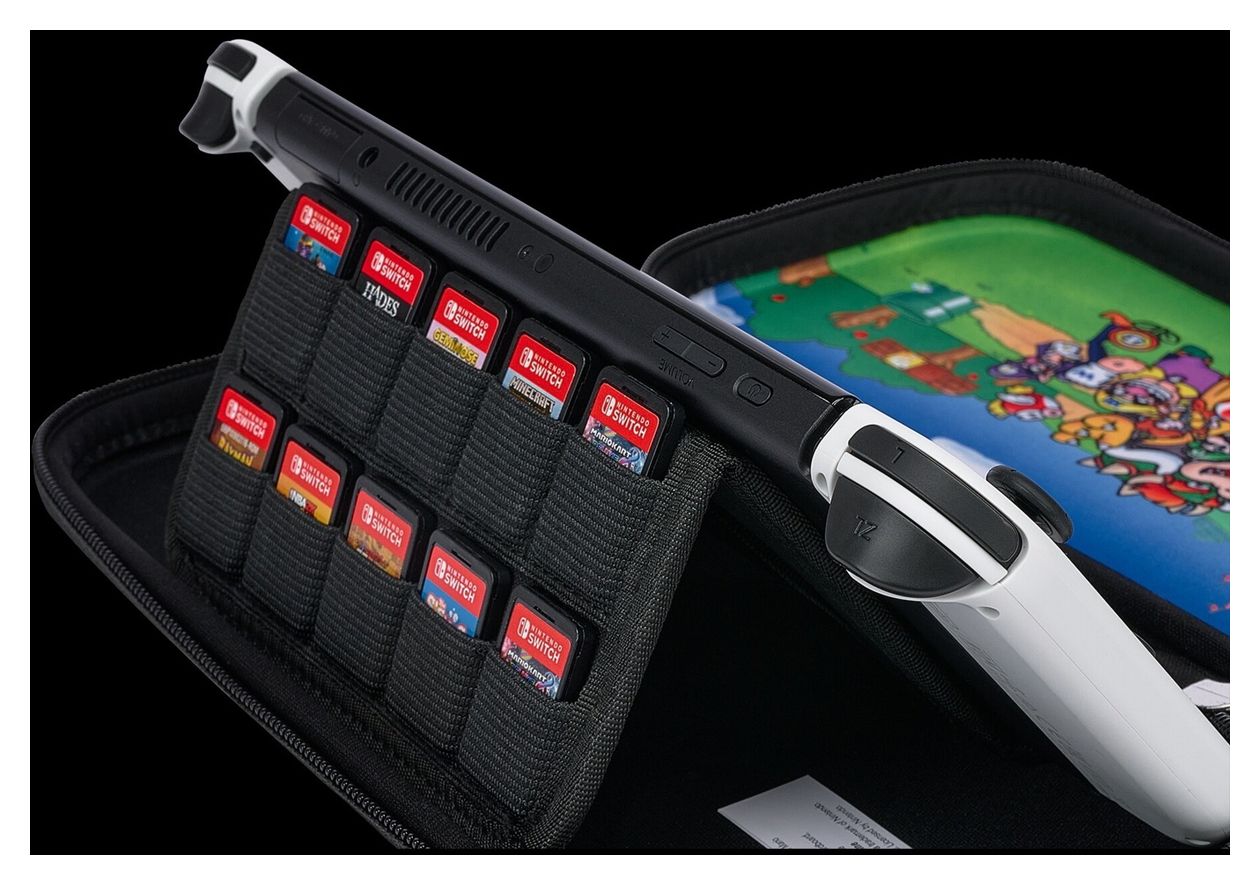 Slim Case Gaming-Controllergehäuse Nintendo Switch  (Rot, Weiß) 