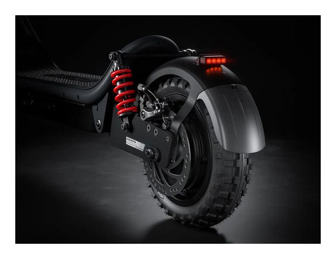 Air6 Ultra Max Suspension 1900 W E-Scooter 13 Ah 90 km Reichweite  (Schwarz) 