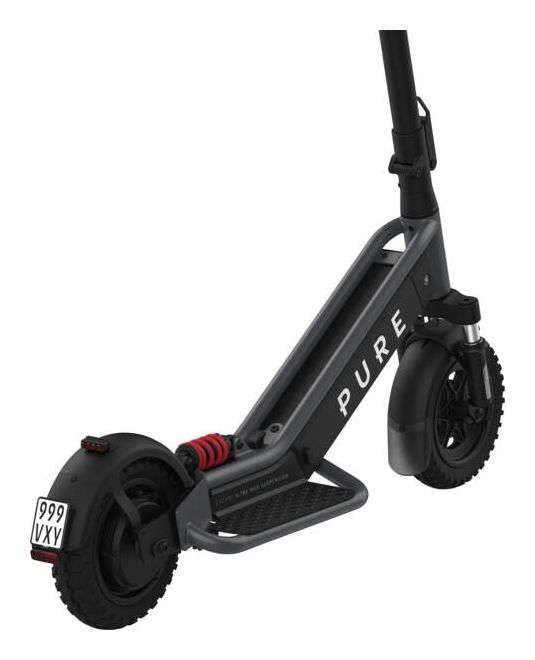 Escape Ultra Max Suspension E-Scooter 75 km Reichweite  (Schwarz) 