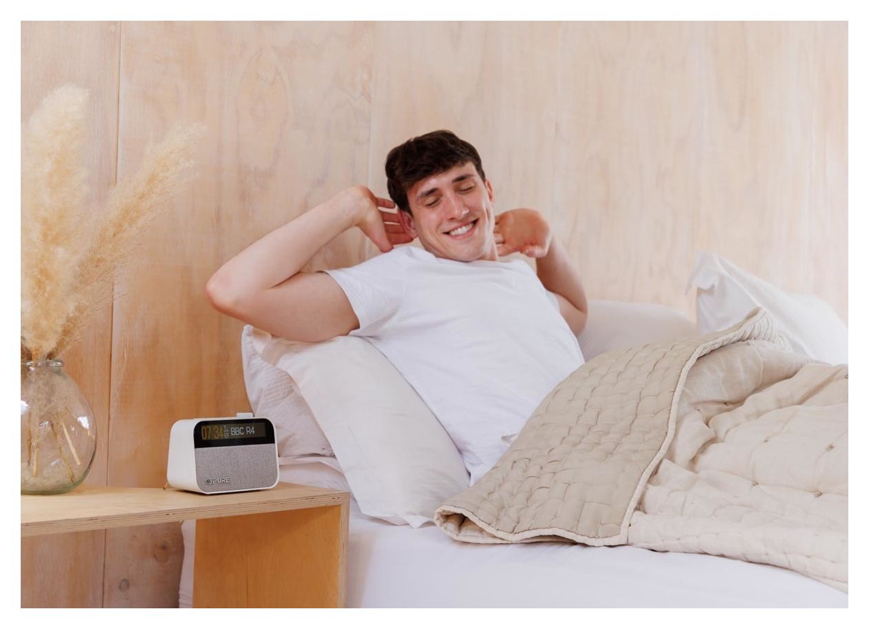 Moment Charge Bluetooth Radio Tragbar  (Weiß) 