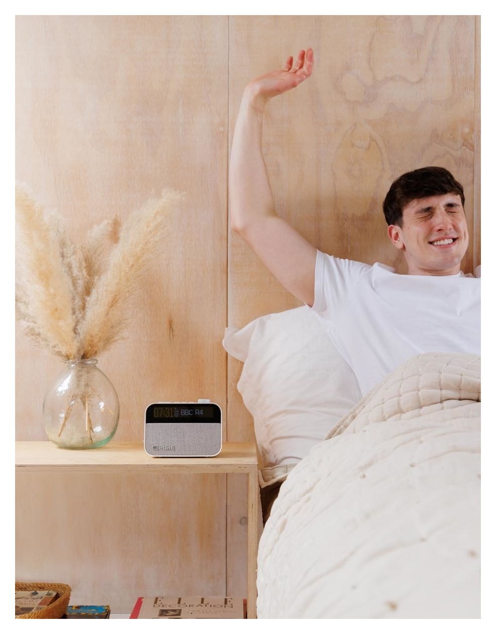 Moment Charge Bluetooth Radio Tragbar  (Weiß) 