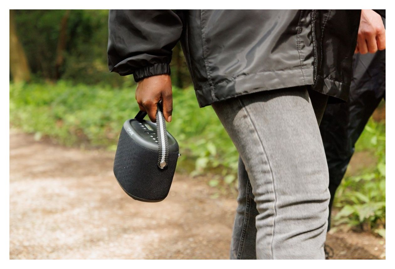 Woodland Bluetooth DAB+, FM Radio Tragbar Wasserdicht IP67  (Schwarz) 