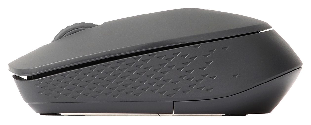 M100 Silent 1000 DPI Büro Maus Optisch  (Grau) 