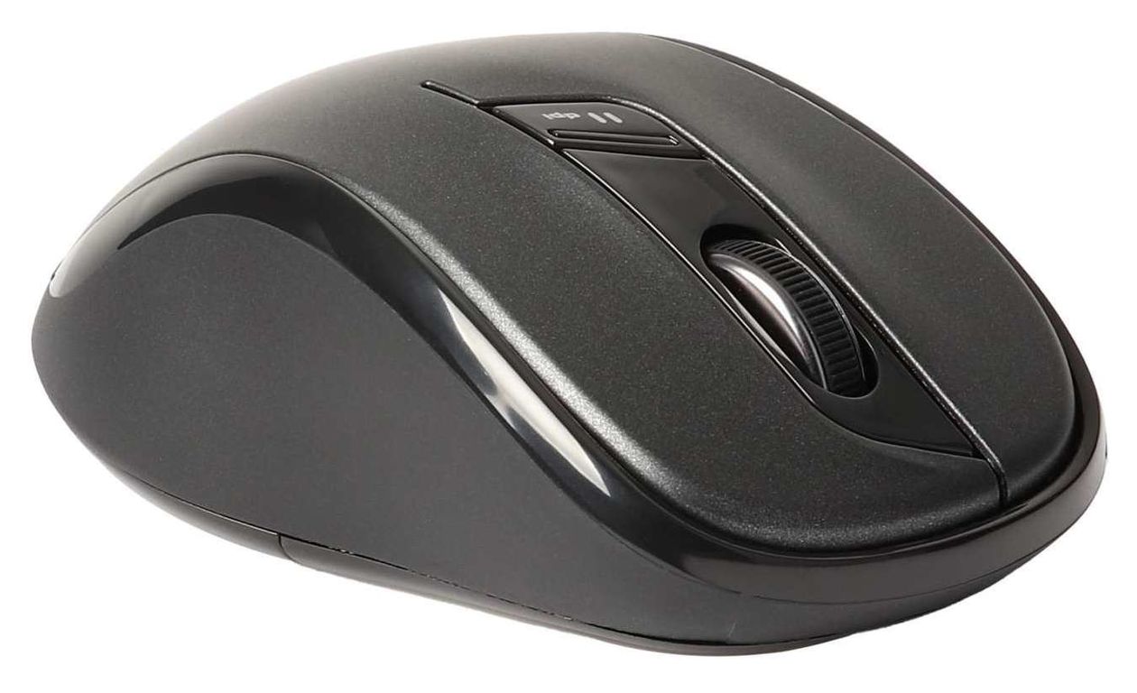 M500 Silent 1600 DPI Büro Maus Optisch  (Schwarz) 