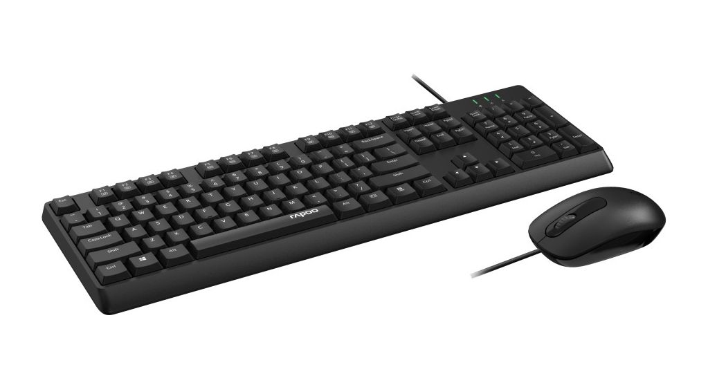 NX1500 Büro Tastatur USB  (Schwarz) 