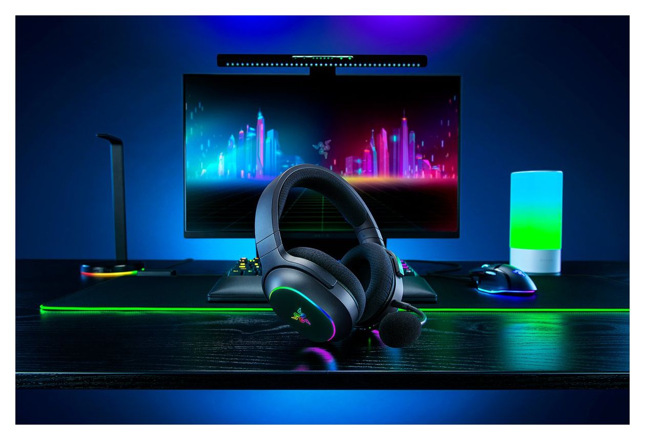 Barracuda X Chroma Over Ear Bluetooth Kopfhörer kabellos 70 h Laufzeit USB Typ-C  (Schwarz) 