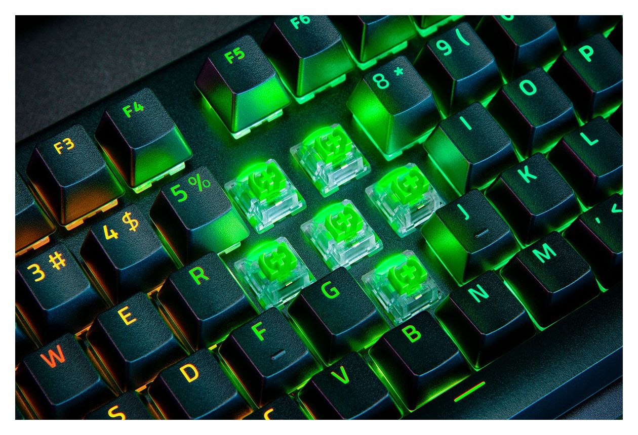 BlackWidow V4 Pro RGB-LED Gaming Tastatur USB  (Schwarz) 
