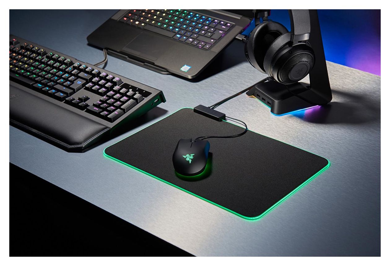 Goliathus Chroma Extended Gaming Mauspad  (Schwarz) 