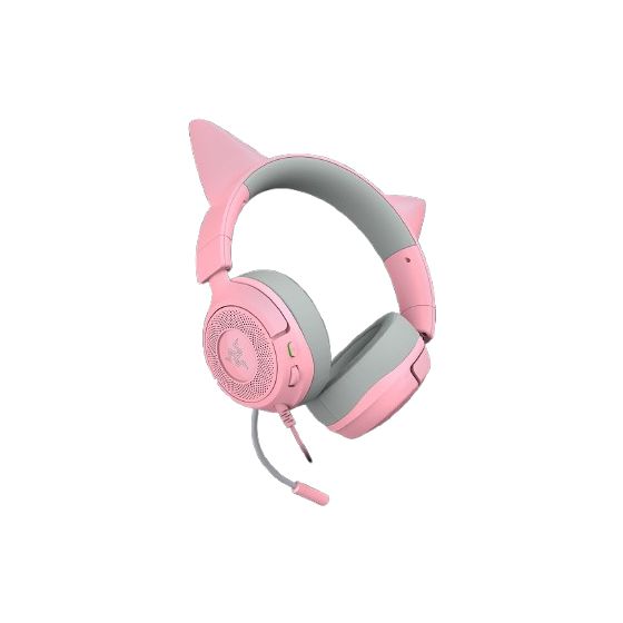 Kraken Kitty V3 X Over Ear Kopfhörer Kabelgebunden  (Pink) 