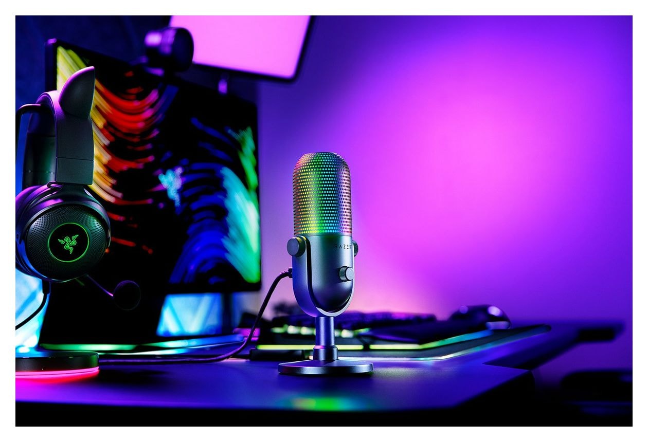 Seiren V3 Chroma Kabelgebunden Tablet-Mikrofon 96 kHz USB  (Schwarz) 
