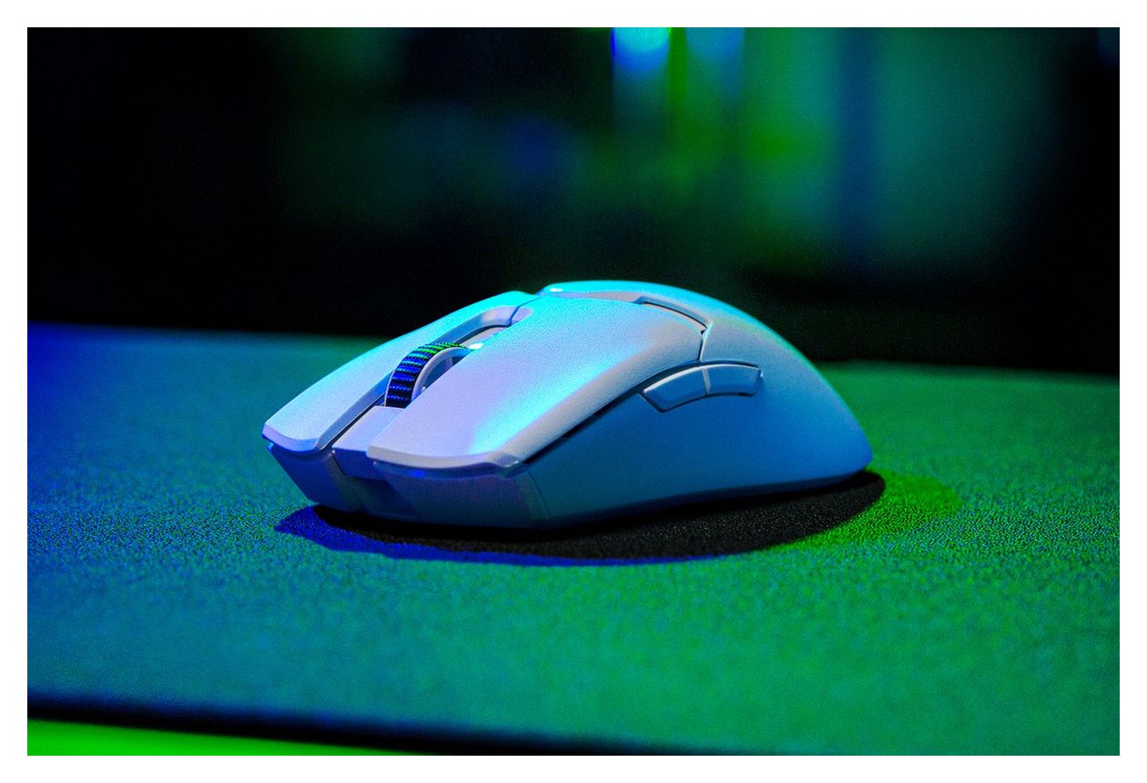 Viper V2 Pro 30000 DPI Gaming Maus Optisch  (Weiß) 