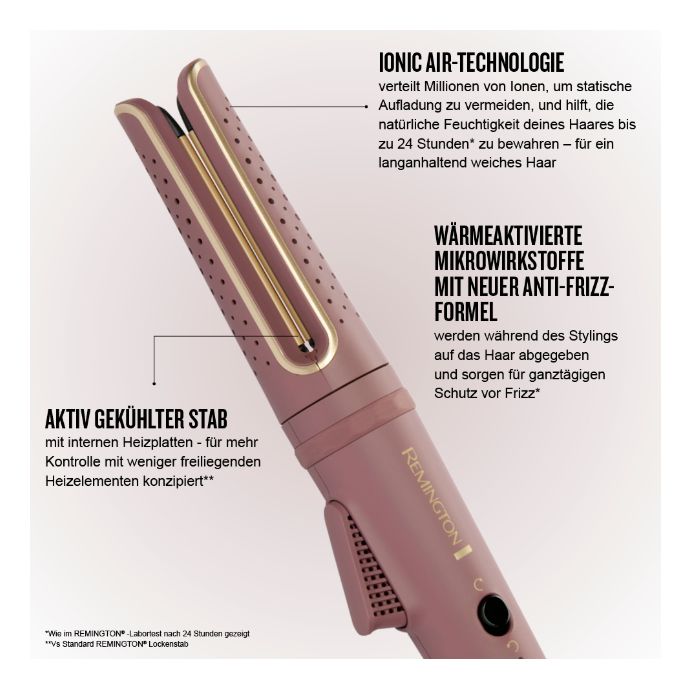 CI8930 AIRvive 2-in-1 Airstyler Lockenstab 25 W  (Pink) 