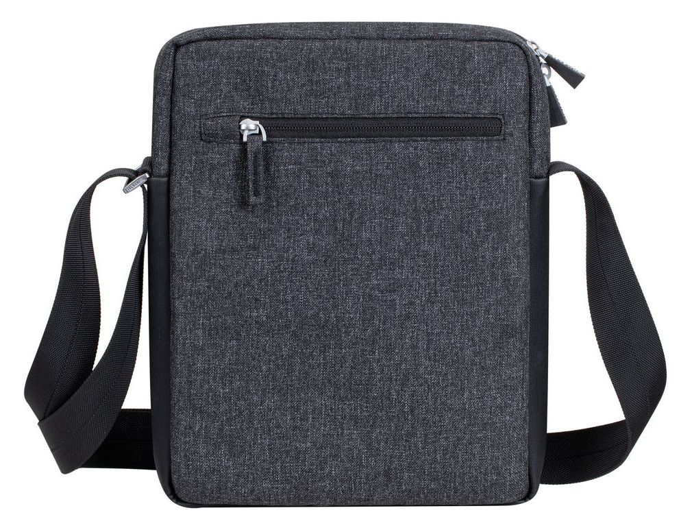 8811 Crossbody Tasche Messengerhülle aus Kunststoff für Jede Marke bis 27,9 cm (11") Staubresistent, Kratzresistent (Schwarz) 