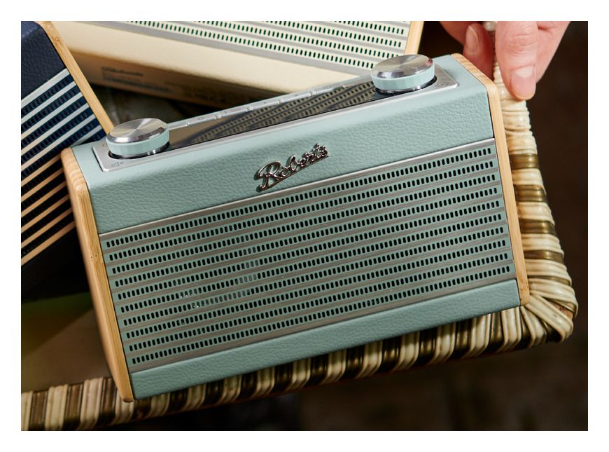 Rambler Uno Bluetooth DAB, DAB+, FM Radio Tragbar  (Blau, Grün) 