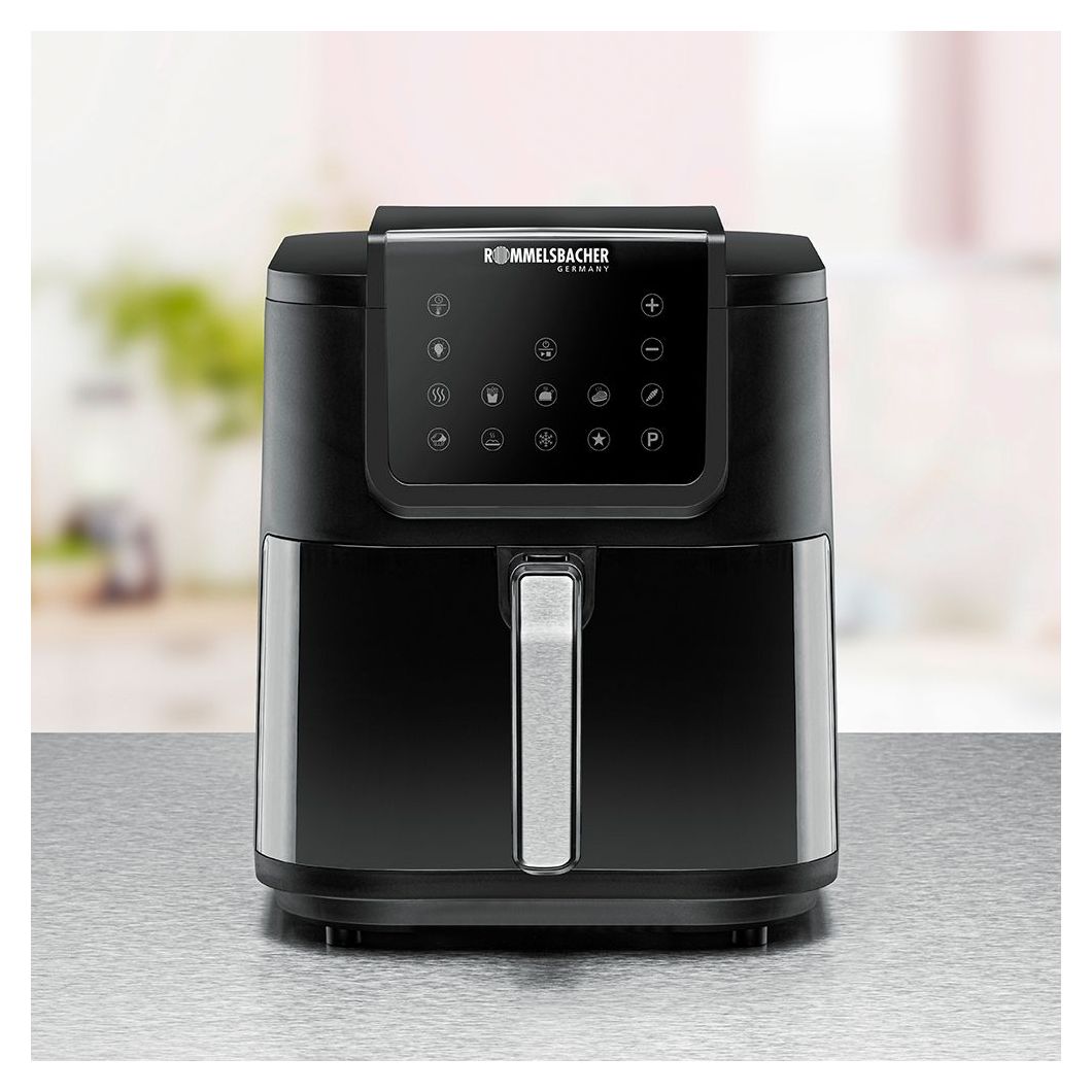 FRH1700XXL Heißluftfritteuse 8 l 1700 W  (Schwarz, Edelstahl) 