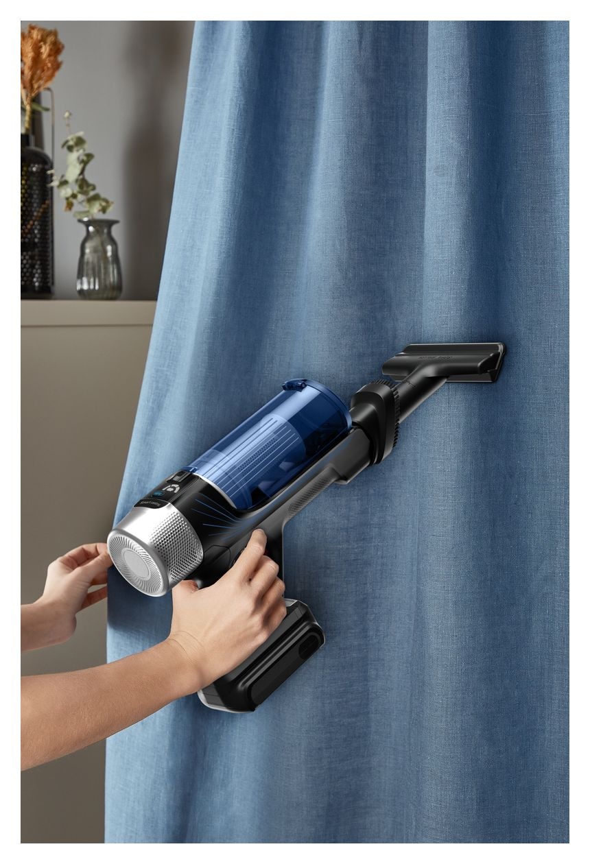 RH20C0 X-Force Flex 9.60 Handstaubsauger Beutellos bis 60 min Laufzeit 18 V  (Silber, Blau) 