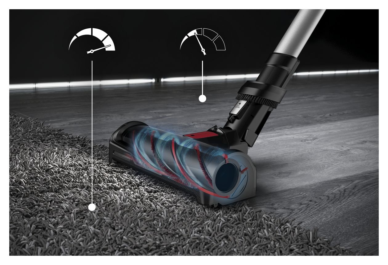 RH98A7 X-Force Flex 12.60 Animal Handstaubsauger Beutellos bis 45 min Laufzeit 25,2 V  (Rot, Grau) 