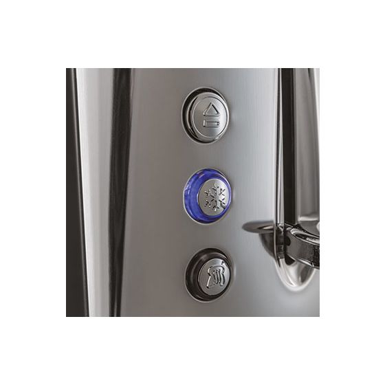 23221-56 Luna Toaster 1550 W 2 Scheibe(n) 6 Stufen  (Schwarz, Grau) 
