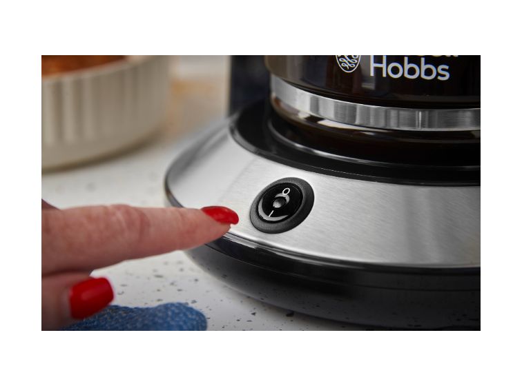 26780-56	Bronte 10 Tassen Filterkaffeemaschine 1,2 l  (Schwarz, Silber) 