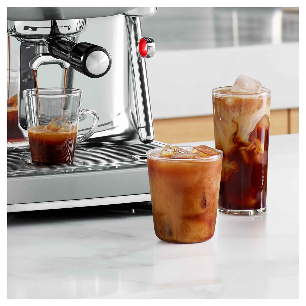 the Oracle Jet Siebträger Kaffeemaschine 1600 W  (Edelstahl) 