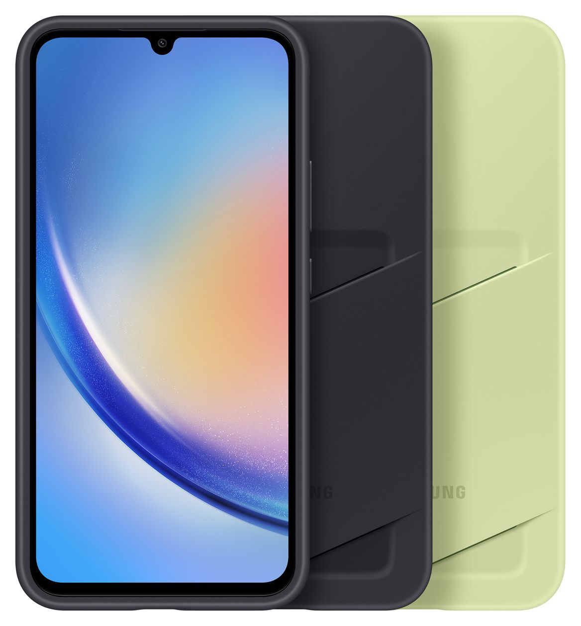 Card Slot Cover für Samsung Galaxy A34  (Schwarz) 