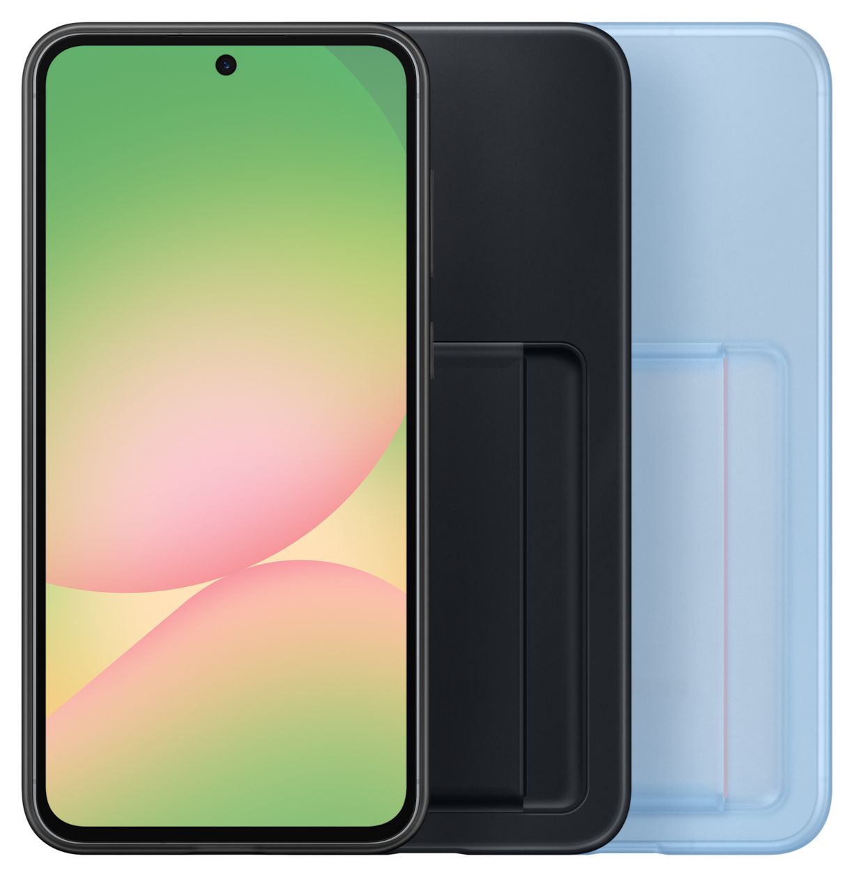 Card Slot Case Cover für Samsung Galaxy A56 5G  (Schwarz) 