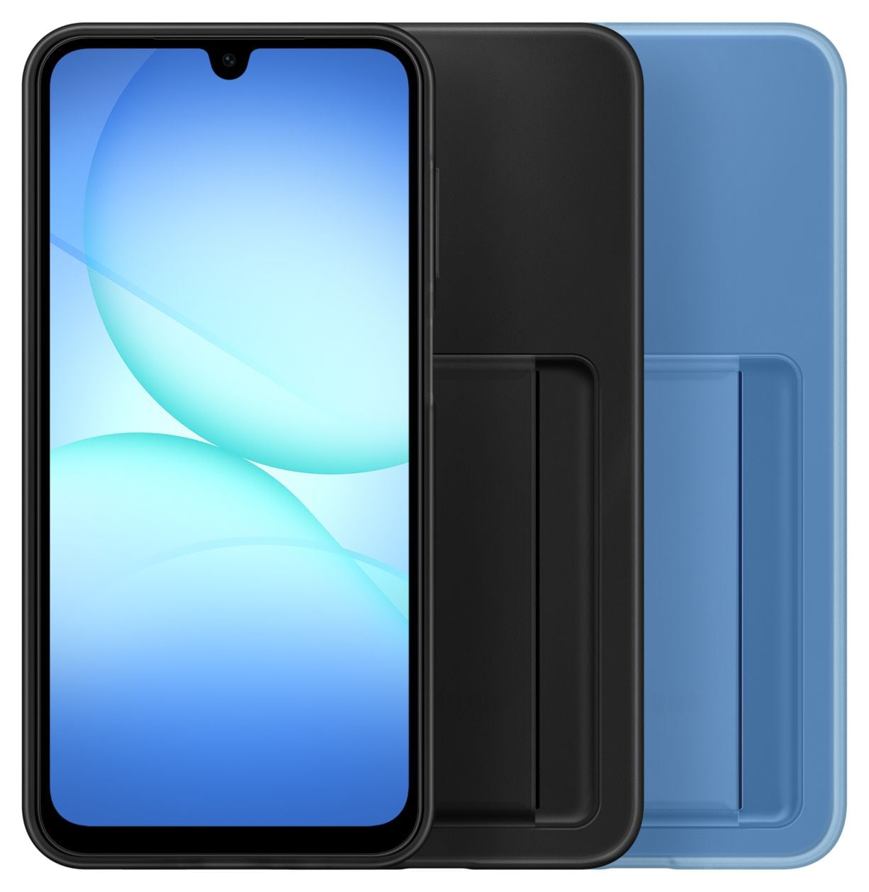 Card Slot Case Kartenhalter für Galaxy A17 4G / 5G (Blau) 