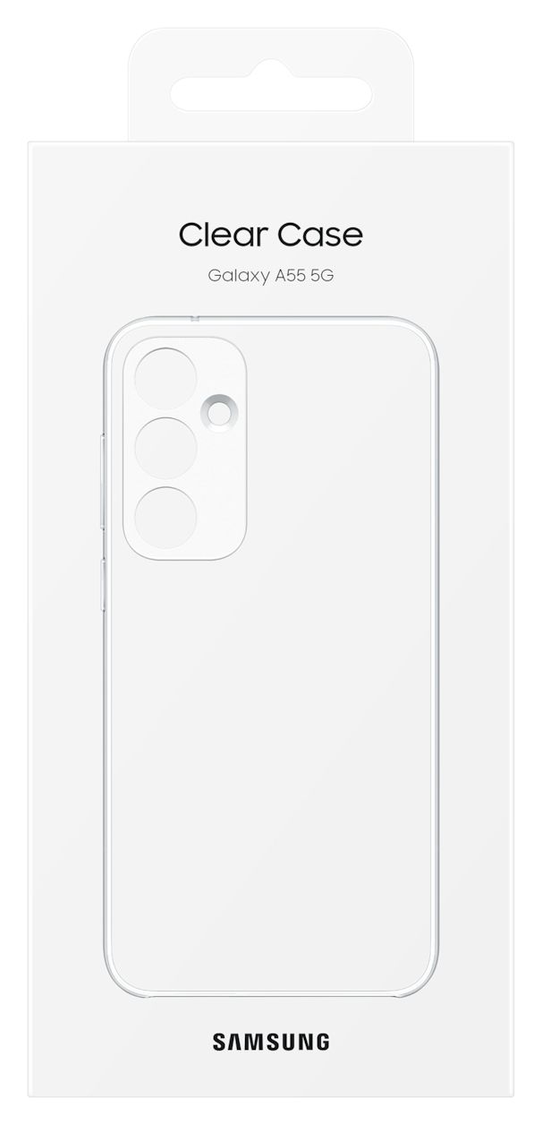 Clear Cover für Samsung Galaxy A55  (Transparent) 