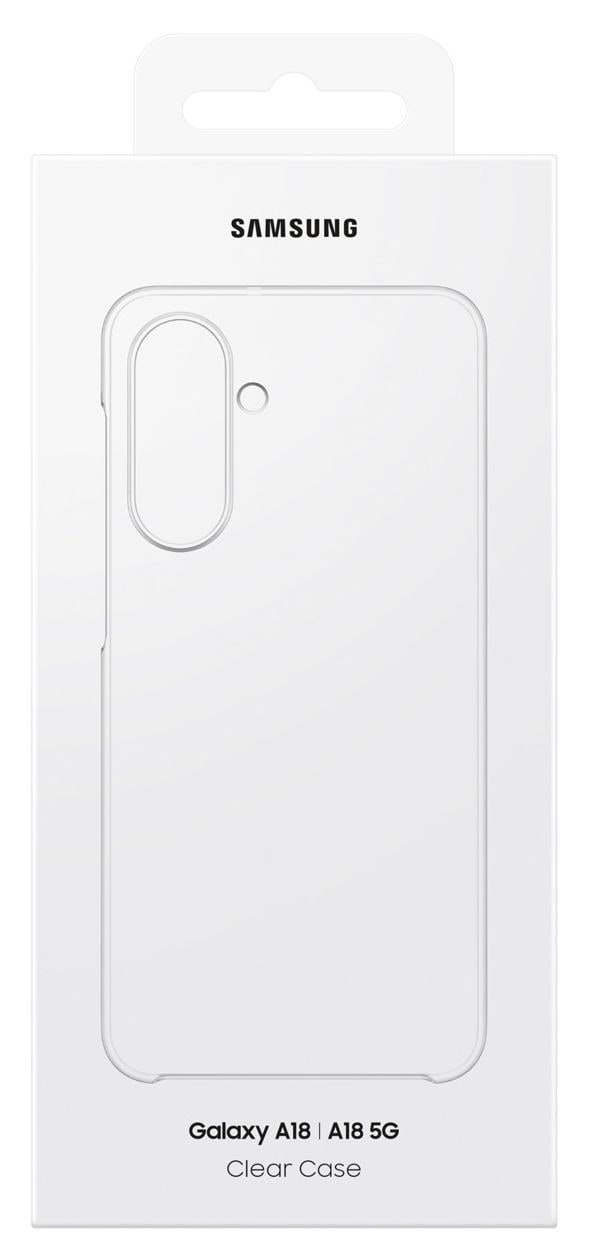 Clear Case Cover für Galaxy A18 (Transparent) 