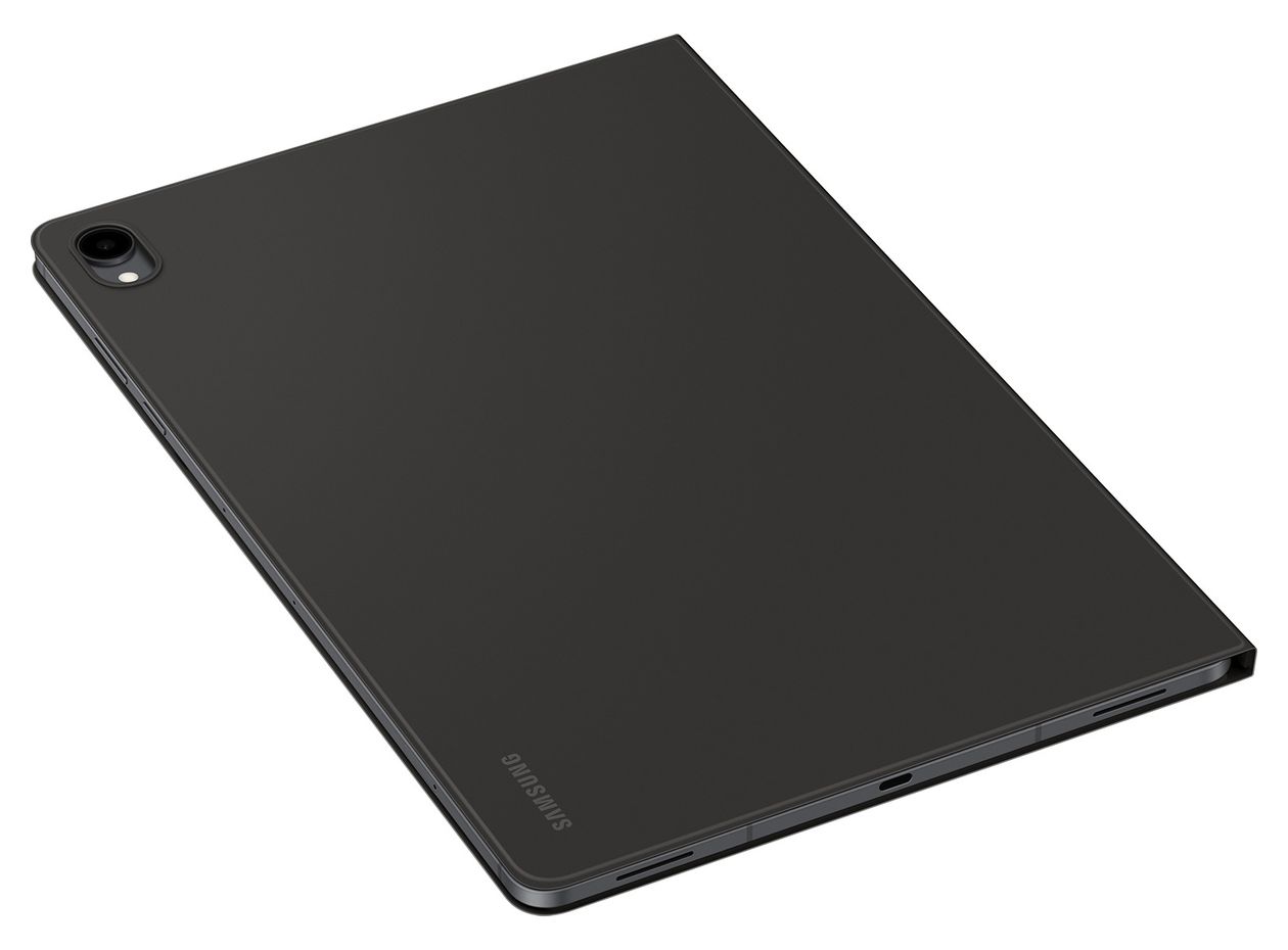 Book Cover Cover für Samsung Tab S12+ Schlagfest, Kratzresistent (Schwarz) 