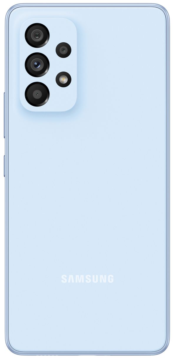 Galaxy A33 5G Smartphone 16,5 cm (6.5 Zoll) 128 GB 2,4 GHz Android 48 MP Vierfach Kamera Dual Sim (Light Blue) 