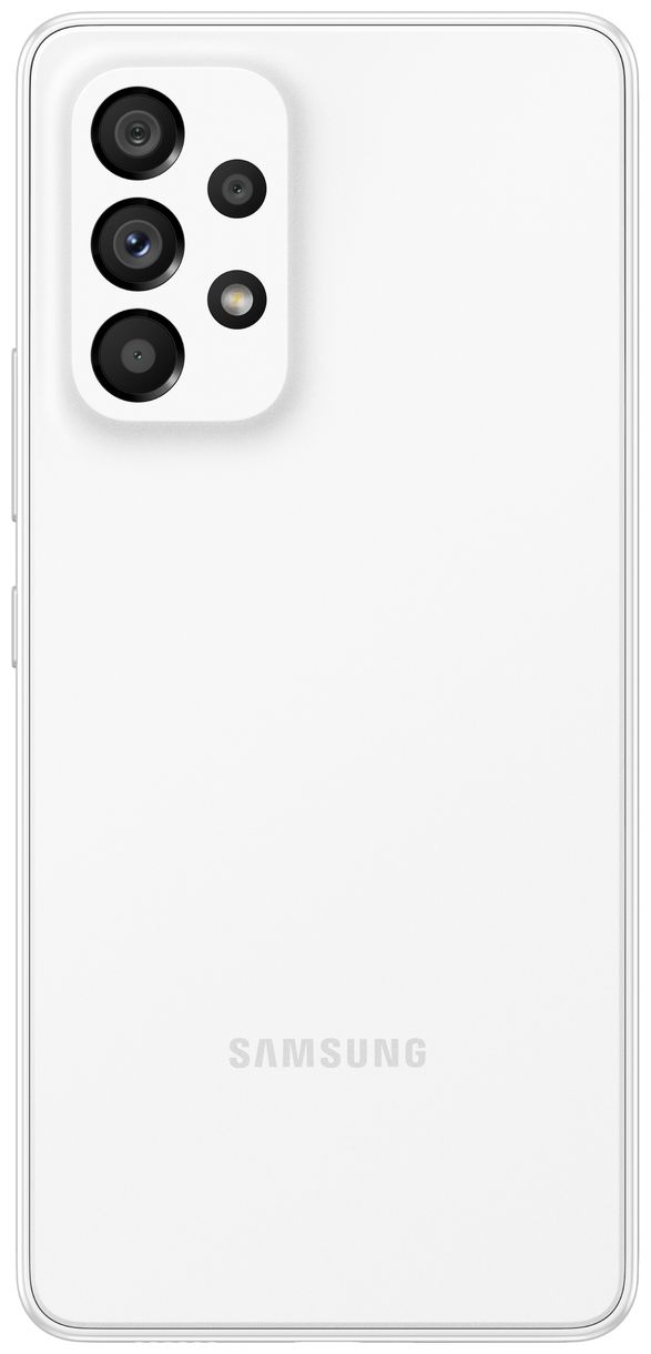 Galaxy A53 5G Smartphone 16,5 cm (6.5 Zoll) 128 GB Android 64 MP Vierfach Kamera Dual Sim (Awesome White) 