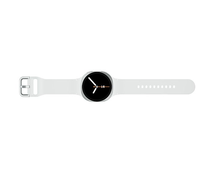 Galaxy Watch8 Digital 40 mm Smartwatch Rund IP68 327 ppi  (Silber) 