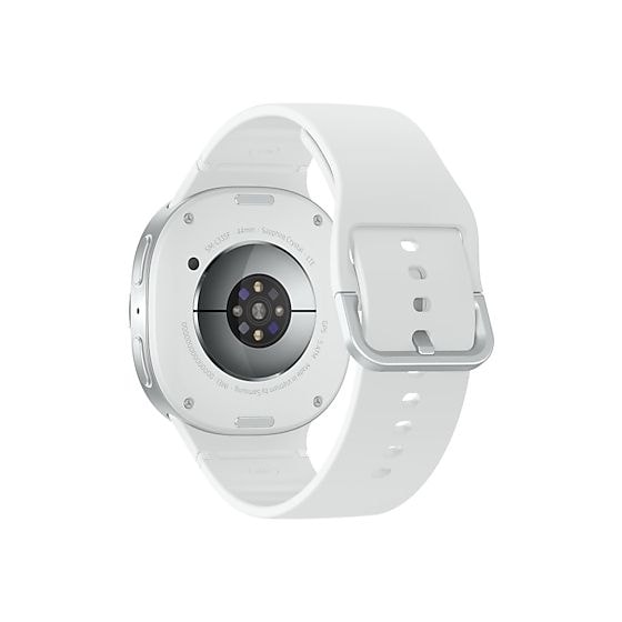 Galaxy Watch8 Digital 44 mm Smartwatch Rund IP68 327 ppi  (Silber) 