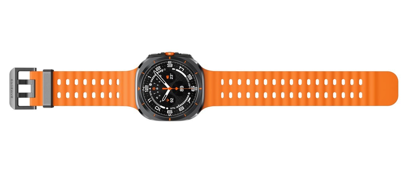 Galaxy Watch Ultra Digital 47 mm  Smartwatch Rund IP68 327 ppi 4G  (Grau) 
