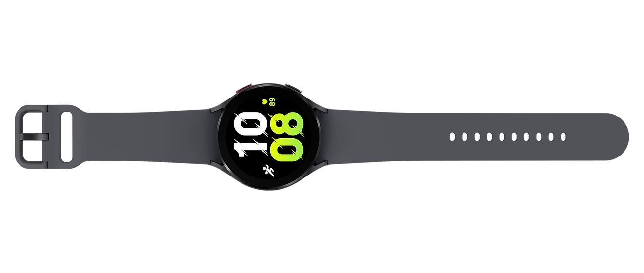 Galaxy Watch5 Digital 44 mm Smartwatch Rund IP68 4G  (Graphit) 