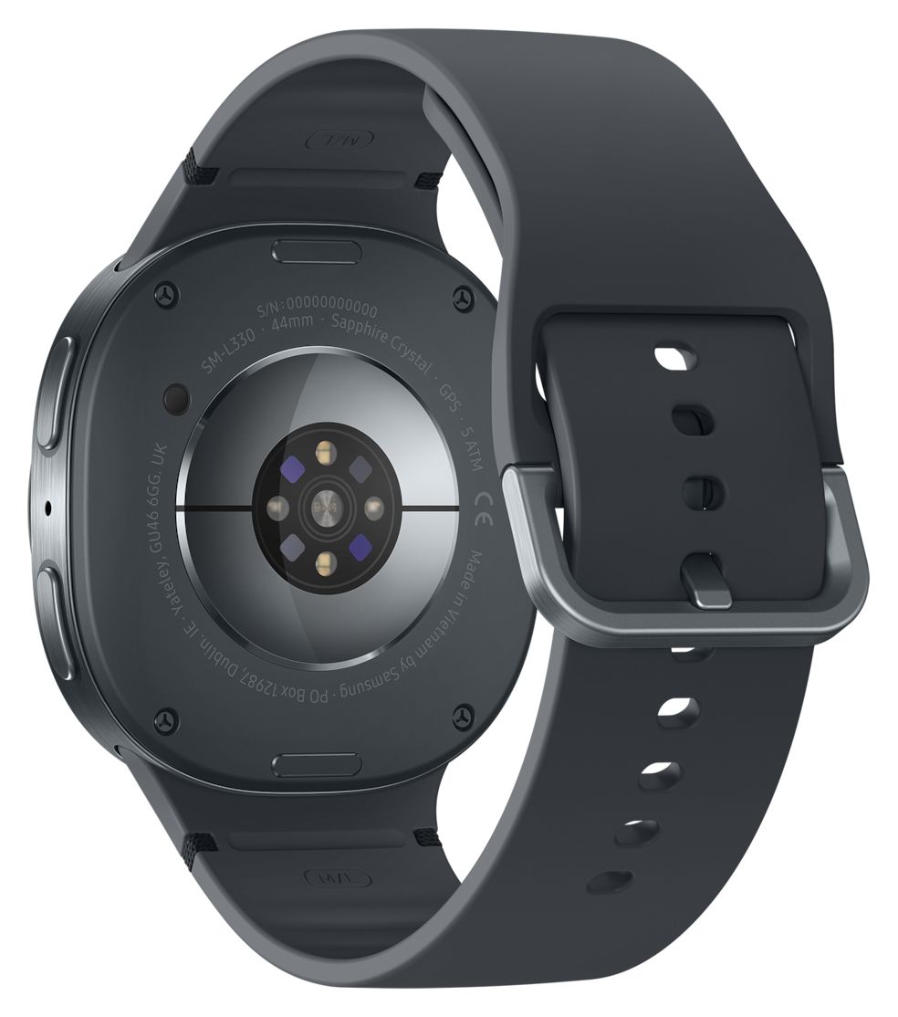 Galaxy Watch8 44 mm M/L Smartwatch Rund IP68 40 h  (Graphit) 