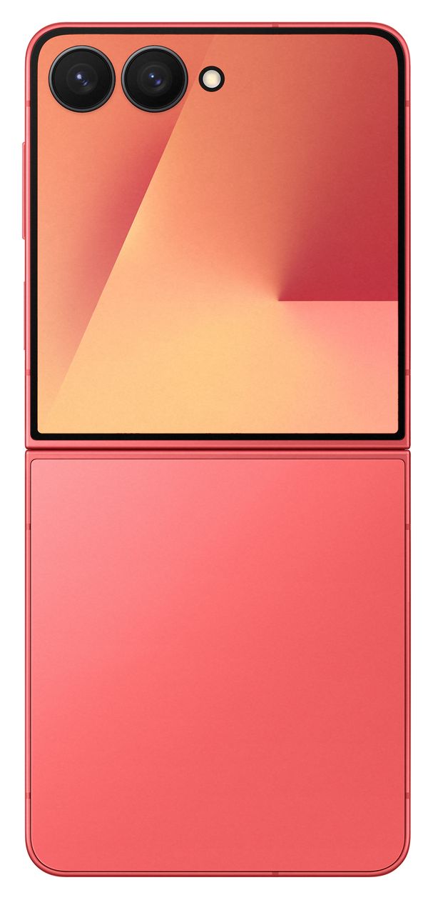 Galaxy Z Flip7 512 GB 5G Smartphone 17,5 cm (6.9 Zoll) 2,74 GHz Android 50 MP Dual Kamera Dual Sim WiFi 7 (Coralred) 