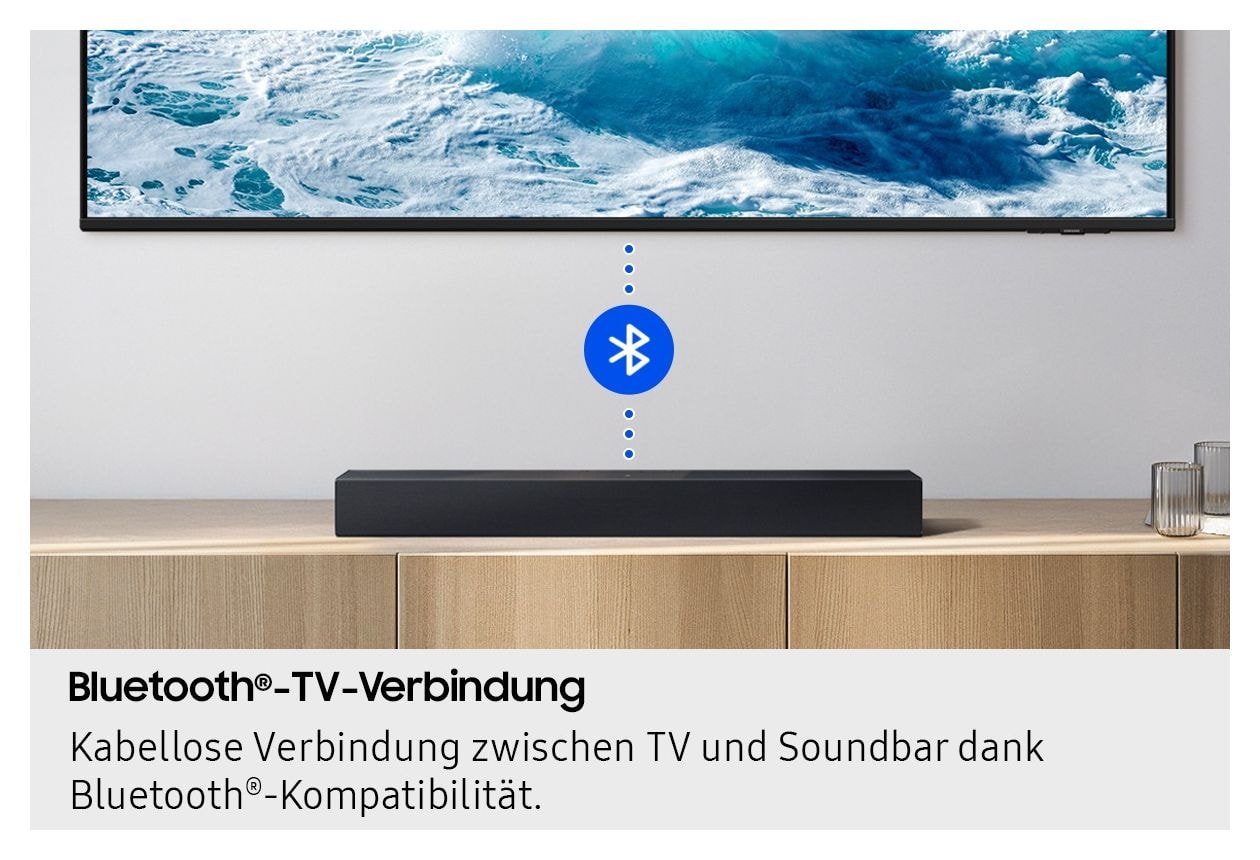 HW-B410GF Soundbar 2.0 Kanäle  (Schwarz) 