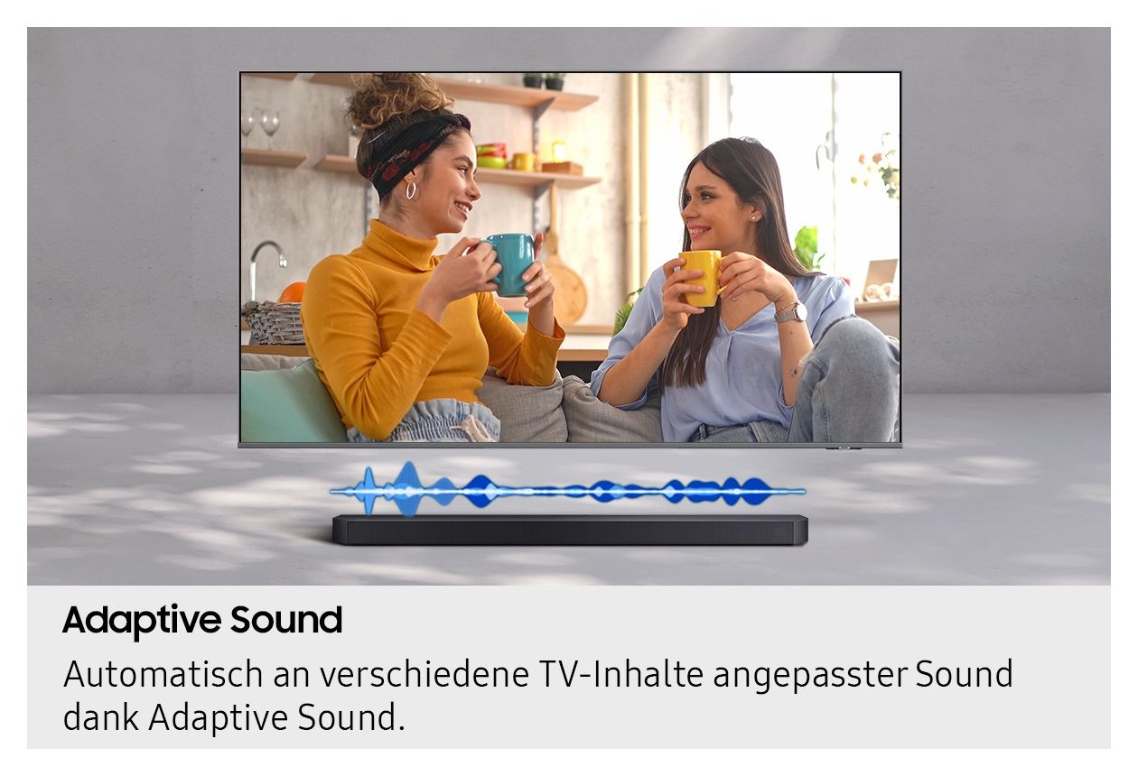 HW-Q610GF Soundbar 3.1.2 Kanäle  (Schwarz) 